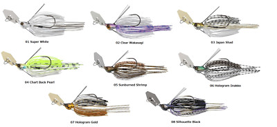 Jackall Super Break Blade Fine TG - 3/16oz, Selectable Colors - From Japan