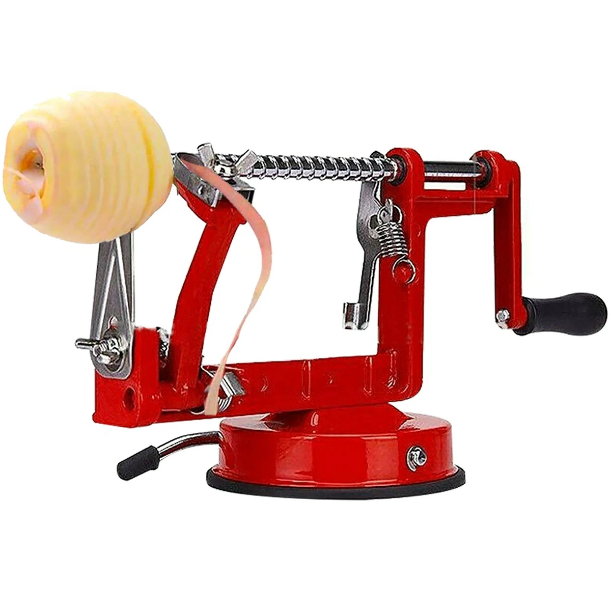 3 IN 1 APPLE PEELER SLICER CORER DICER CUTTER KITCHEN POTATO FRUIT VEG MACHINE