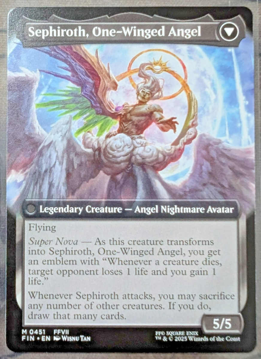 マジック：ザ・ギャザリング Sephiroth, Fabled SOLDIER & One-Winged Sephiroth, Fabled SOLDIER // Sephiroth, One-Winged Angel