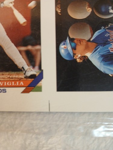 1993 Topps Pre-Production Sample Sheet Ken Griffey Jr Roberto Alomar, 7 Others - Picture 10 of 24