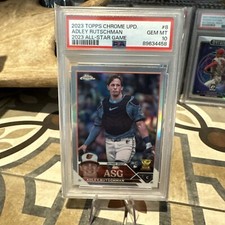2023 TOPPS CHROME UPDATE ALL-STAR GAME #8 ADLEY RUTSCHMAN Rookie PSA 10 Orioles