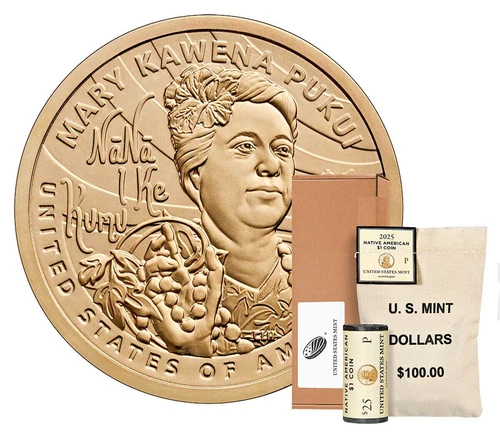 2025-D Native American Dollar — photo from the most recent tracked eBay sale
