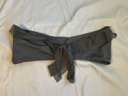 Fashion Nova Black Luna Ruffle 2 Piece Bikini Medium New - Picture 7 of 9