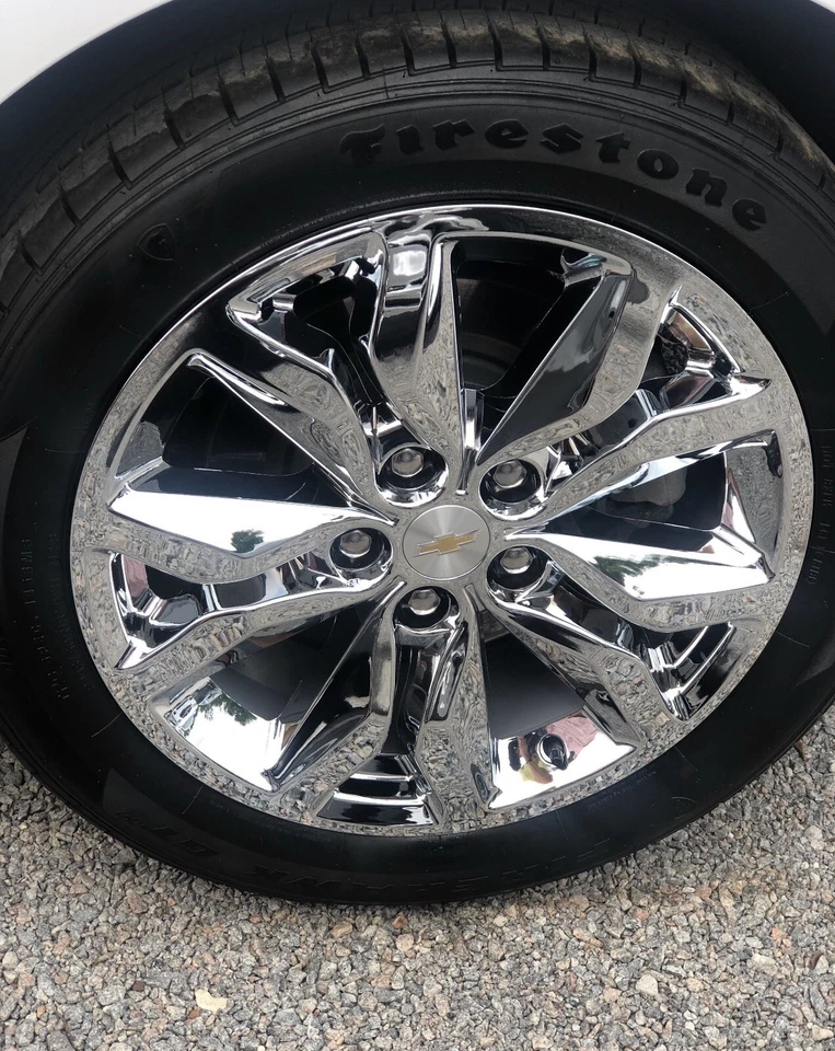 UNA SOLA CUBIERTA DE RUEDA CROMADA CHEVROLET IMPALA LT 2016-2020 # IMP-407X 18" NUEVA Foto 2 de 3