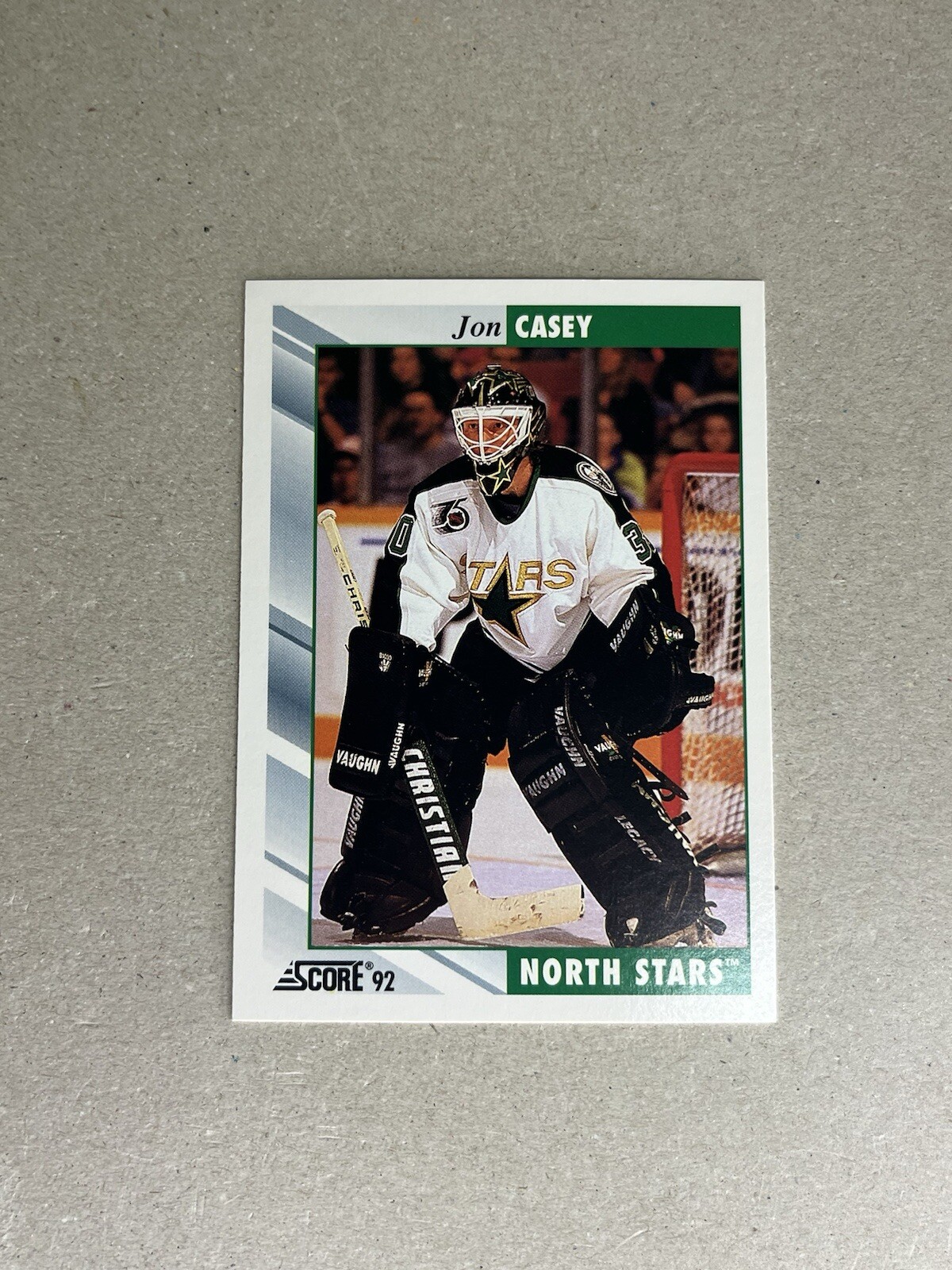 1992-93 Score North Stars Hockey #249 Jon Casey
