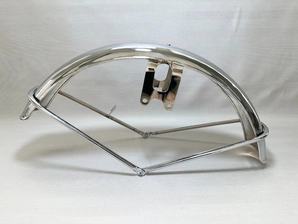 Guardabarros delantero GT 750 cromado nuevo Suzuki GT750 Lemans 1972 1973 1974 1975 1976 1977 Foto 2 de 4