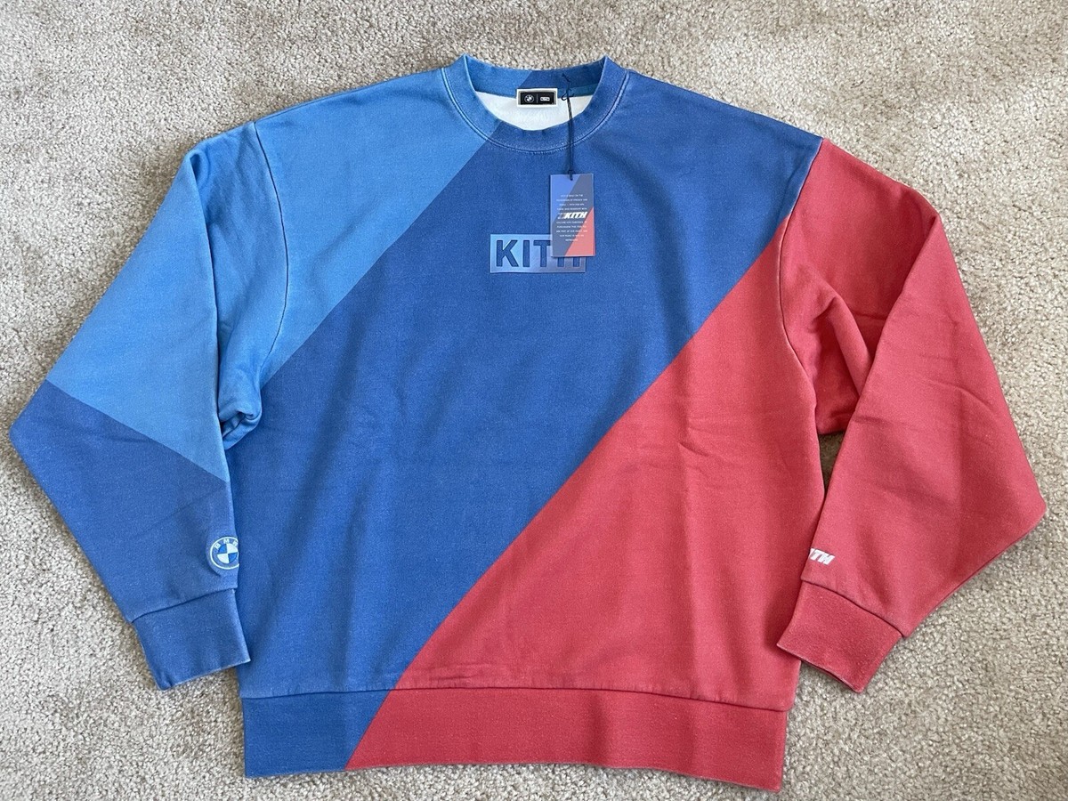 24AW Kith for BMW VintageNelson Crewneck Kith Kids Long Sleeve 