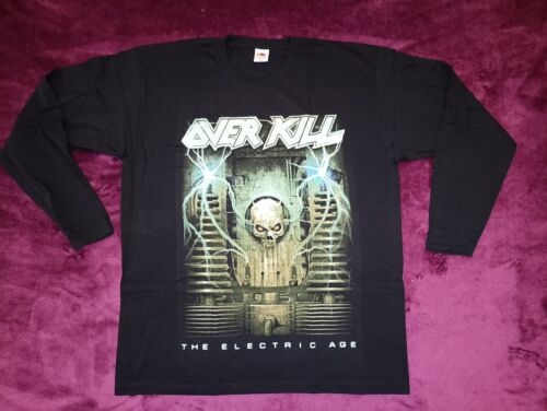 OVERKILL The Electric Age t-shirt long sleeve - Afbeelding 1 van 5