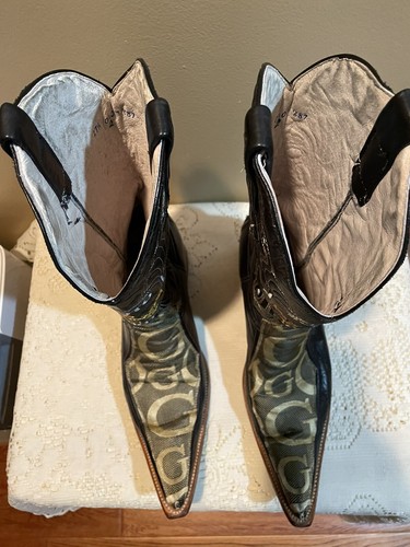 Soto Leather Scorpion Woman’s Boots Size 8.5 - Picture 2 of 12