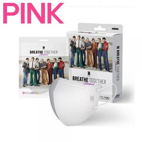 KPOP & STYLE - Original BTS Mask Breathable Together Standard Color Mask Shaburi