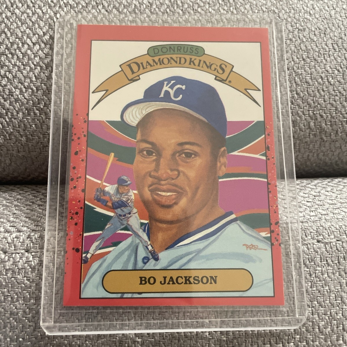 MISPRINT ERROR 1990 Donruss - Diamond Kings #1 Bo Jackson | eBay