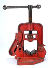 Vintage Craftsman No. 1 Pipe Yoke Vise Bench Mount Grips 1/8" to 2-1/2" USA 10lb