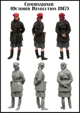 EVOLUTION MINIATURES 1:35 SET EM-35156 RUSSIAN REVOLUTION COMMISSIONER-1 FIGURE