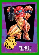 1991 Nintendo Power Super Power Club Card #2 Metroid II Return of Samus NES SNES