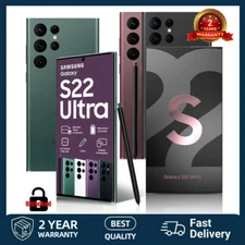 New Samsung Galaxy S22 Ultra 5G SM-S908U 512GB 256GB 128GB AT&T T-MOBILE VERIZON