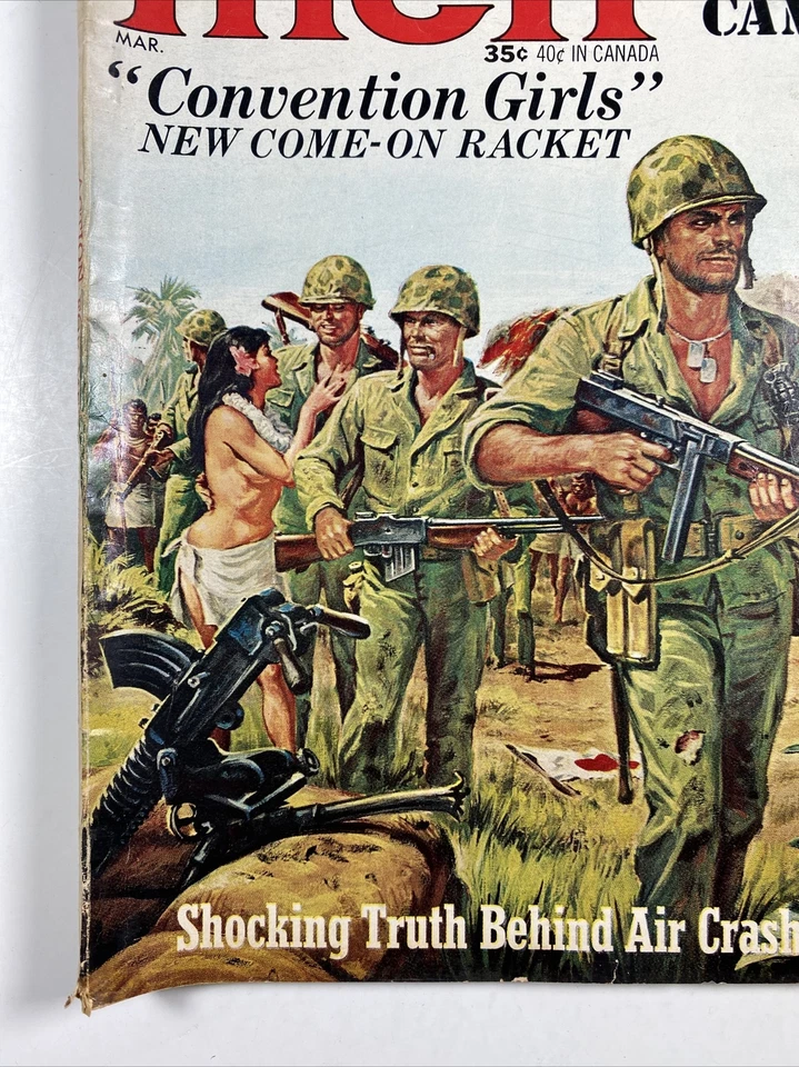 ACTION FOR MEN Magazine March 1965- man adventure pulp male GGA  - Image 3 of 4