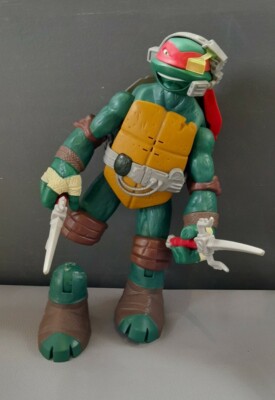 TEENAGE MUTANT NINJA TURTLES Raphael INTERACTIVE ELECTRONIC SOUND Spielzeug TNMT 1 Bein
