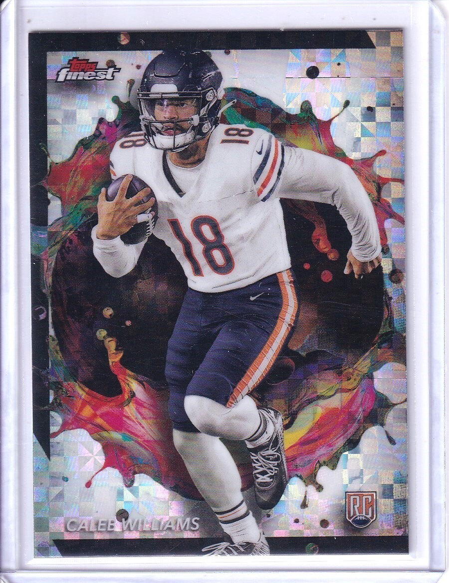 2024 Finest - CALEB WILLIAMS - #247 CHECKERBOARD REFRACTOR - Bears