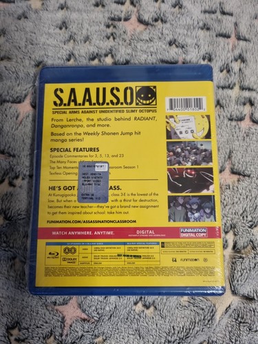 Assassination Classroom - Season One ( Anime Blu-ray New ) Englisch / Japanisch - Bild 3 von 3