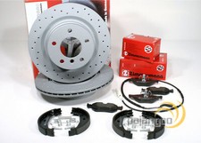 Zimmermann Sport Bremsscheiben Ø 320 mm + Beläge hinten für BMW 3er [E46]