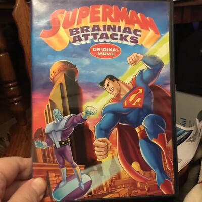 Superman: Brainiac Attacks, Original Movie DC Comics (DVD, 2006)