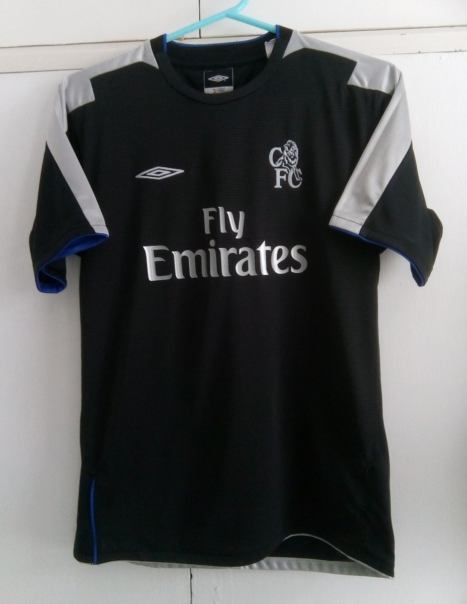 Chelsea Original 2004/2005 Fly Emirates Away Umbro Youth Football
