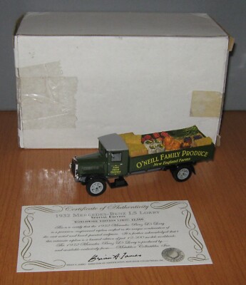 Allumettes de collection 1932 Mercedes-Benz L5 camion YY032A