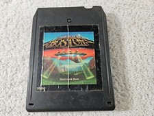 Boston- Don  t Look Back 8-Track Tape. Tested  but READ 