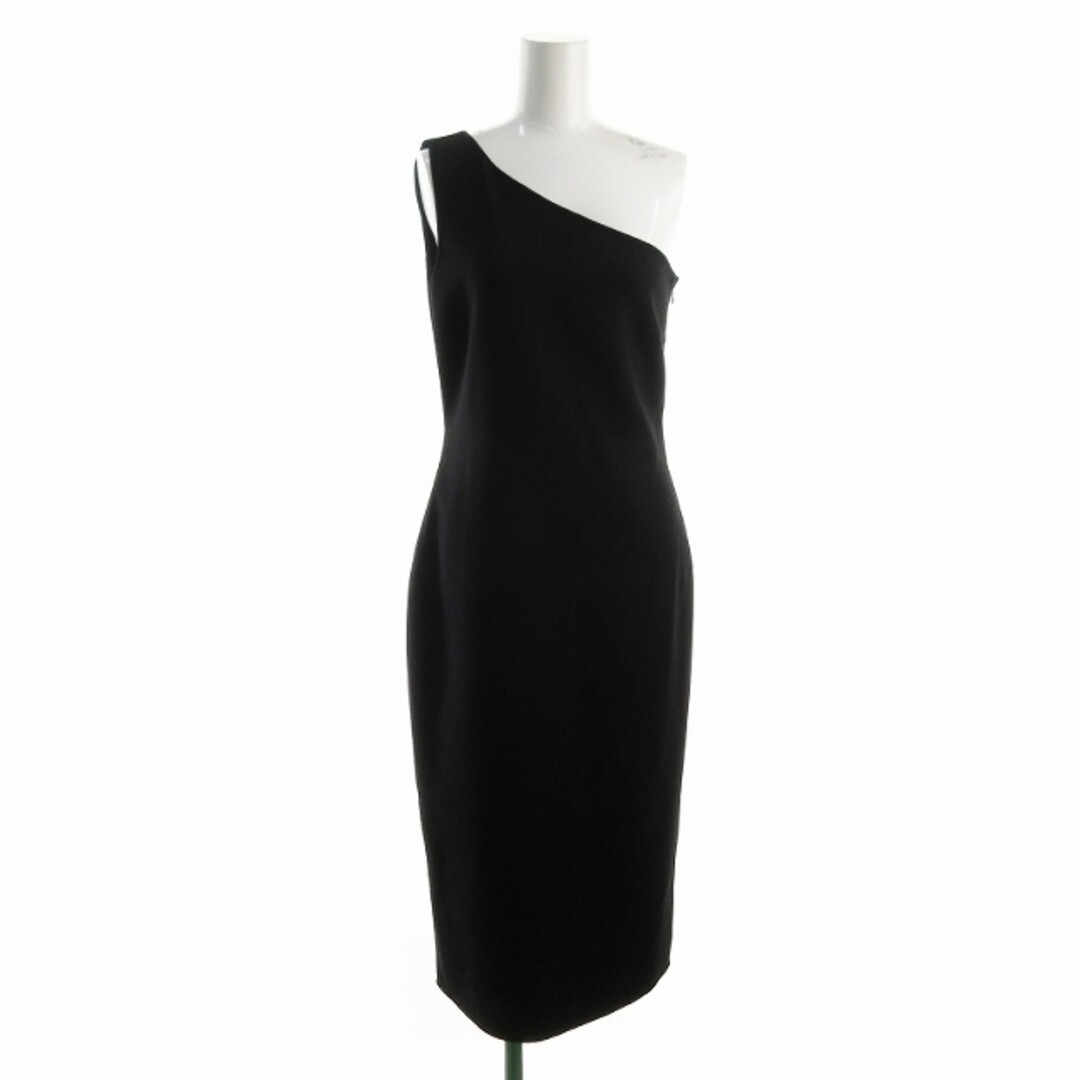 Michael Kors One Shoulder Tight Long Solid Color 6M Black KJ Michael Kors One Shoulder Tight Long Solid Color 6M Black KJ