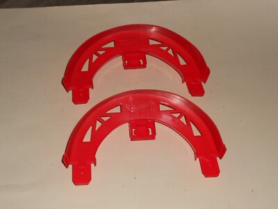 Hot Wheels Race Track Builder Stackable Booster Replacement 2 CURVES