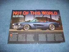 1959 Corvette Roadster Custom Pro Touring Article "Not of the World"