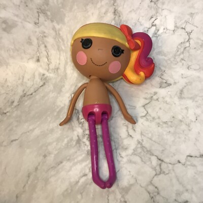 Lalaloopsy Doll April Sunsplash Rainbow Hair Plastic No Clothes