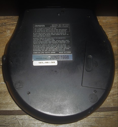 AIWA "RARE PROMOTIONAL Centocor" XP-570 CD Player Anti-Shock E.A.S.S. Plus 1998 - Picture 4 of 8