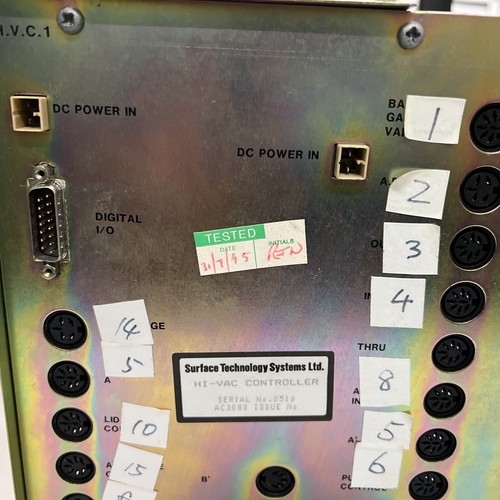 STS SPTS ICP RIE PECVD DRIE V.A.C.1 HI-VAC controller DQ-4-016 - Picture 6 of 19