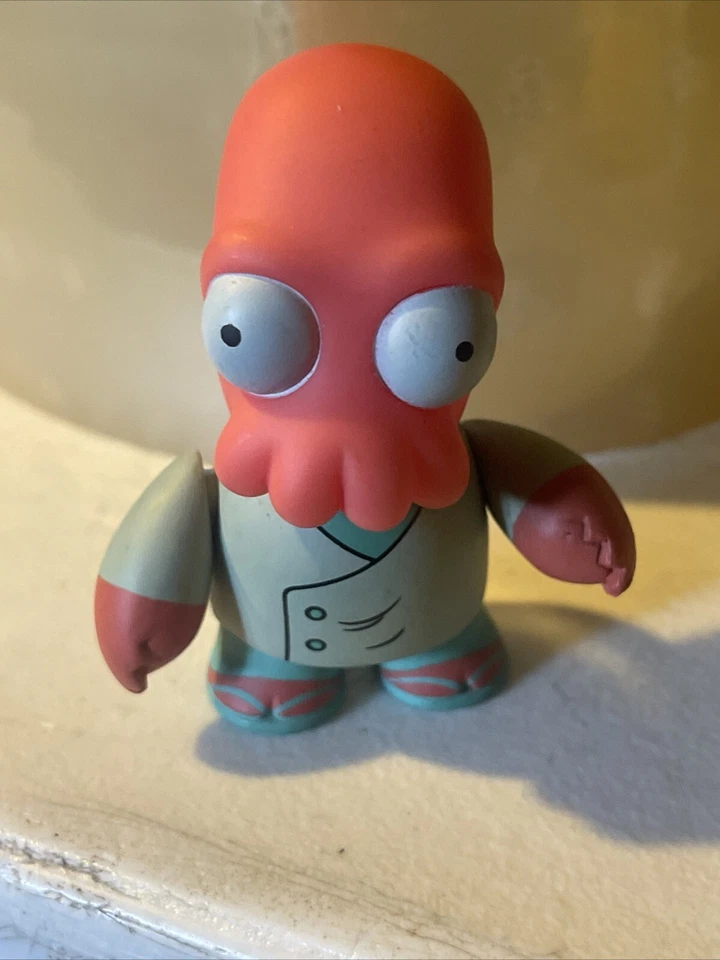 Kidrobot FUTURAMA Mini Series 1 ZOIDBERG 3" Vinyl Figure 2009 *No Stethoscope* - Image 3 of 3