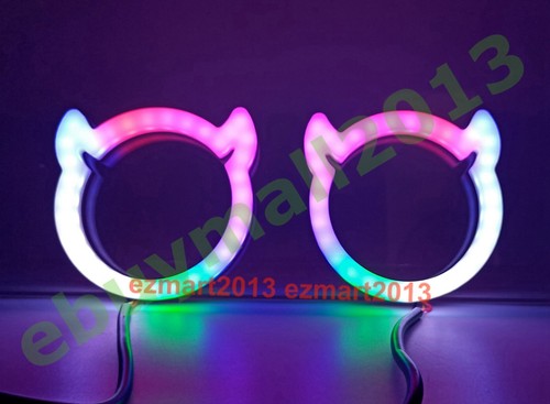 BT Dynamic Flow Chasing RGB Ox Horn Halo Ring Demon Devil Angel Eye DRL for VW - Picture 20 of 48
