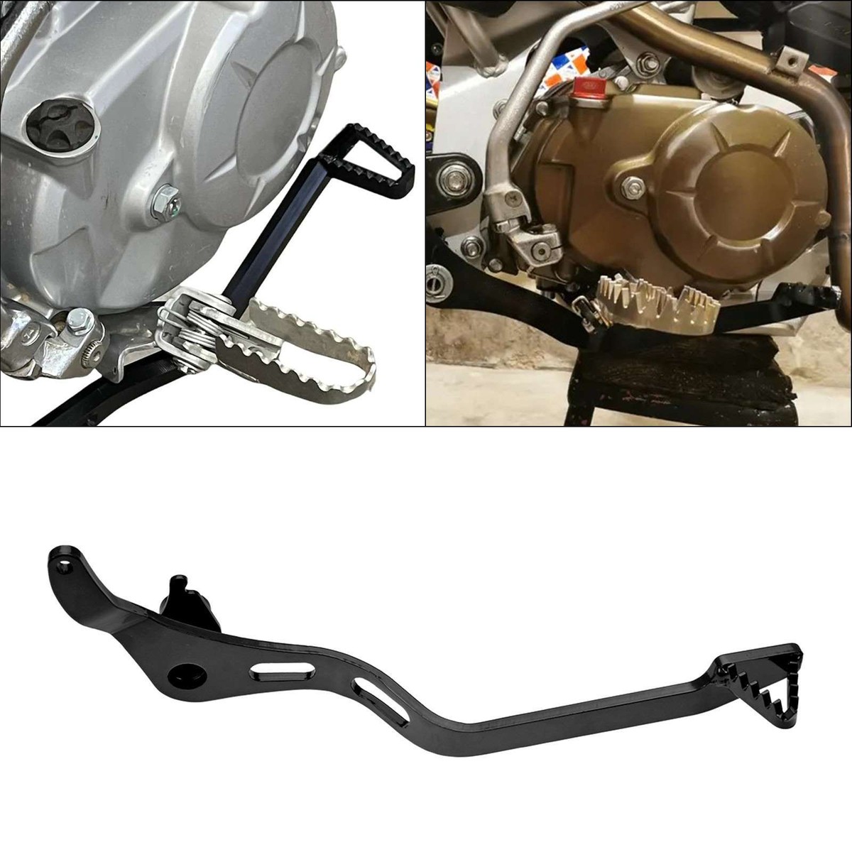 JFG RACING Motorcycle Gear Shifter Shift Lever Folding Tip CNC