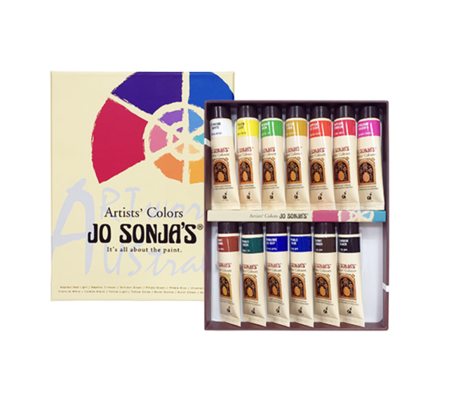 Jo Sonja's Artists' Acrylic Gouache Paints Colors Set of 13, 20 ml eBay