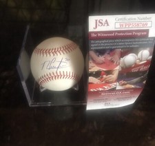 Michael Conforto Signed Major League Baseball *New York Mets JSA Certified.