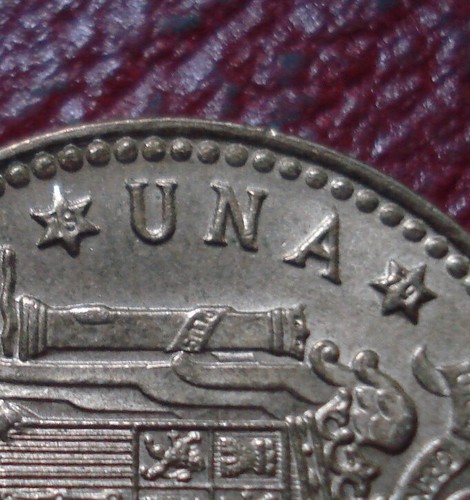 1975(79) SPAIN 1 PESETA IN AU CONDITION - Picture 3 of 3