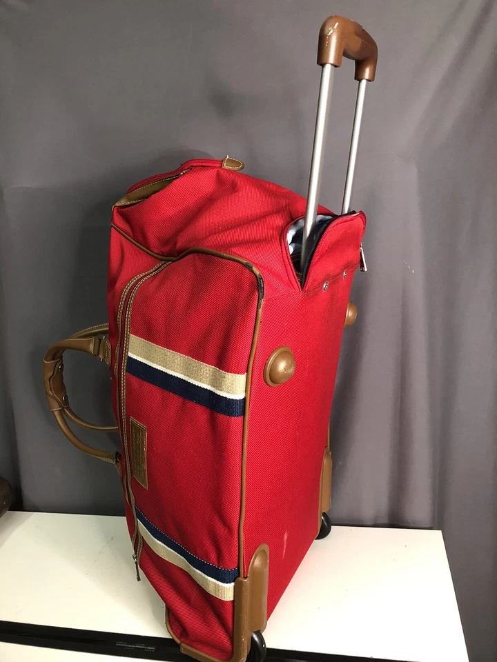 Bolso de viaje TOMMY HILFIGER Rolling Duffle rojo Foto 3 de 4