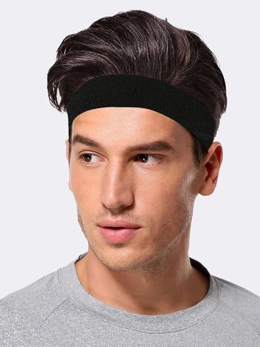 Sports Headband Yoga Gym Sweatband Women Men Hair Bands Head Prevent Sweat Band◇ - Picture 14 of 20