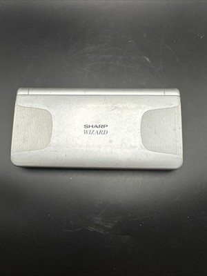 Vintage Sharp Wizard OZ-730 Silver Handheld Portable Electronic Organizer