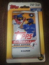 NEW Unopened Topps 2022 Series 2 Blister Pack  W/2 Factory Sealed Packs+3cards
