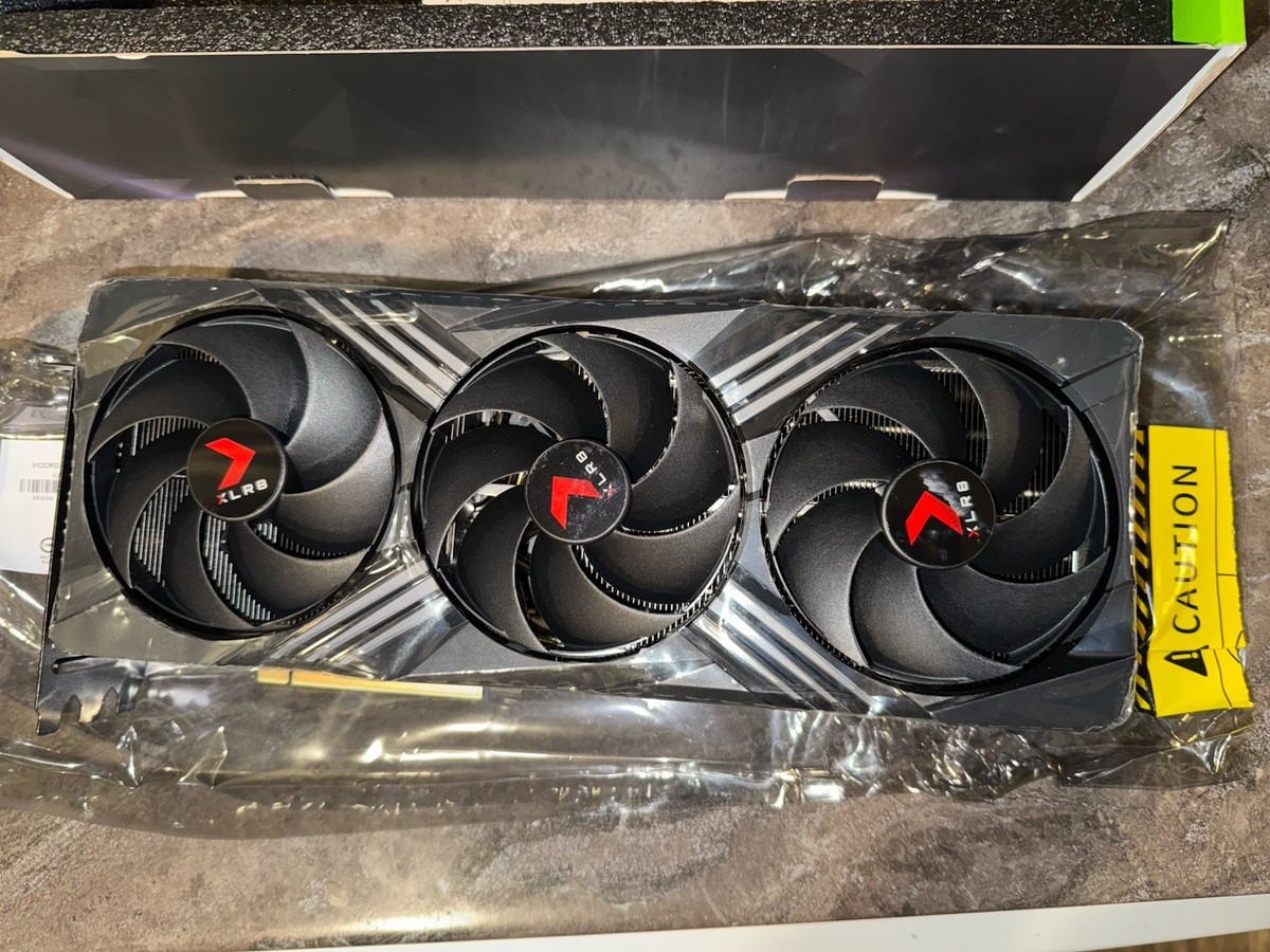 FOR PARTS) PNY RTX 4070 TI Super Verto GPU (No Core & VRAM) With