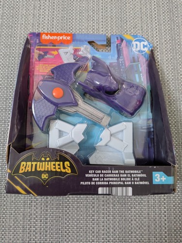 Fisher Price DC Batwheels Key Car Racer Bam Batman The Batmobile New ...