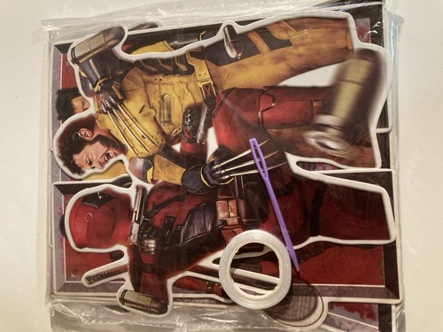 Deadpool & Wolverine Fiesta Decoración Banner Niño Feliz Cumpleaños Fiesta Superhéroe - Imagen 2 de 8