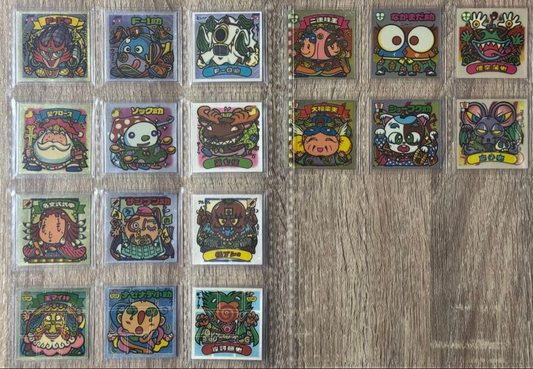 Old Bikkuriman 30th Edition Complete Set in Sleeve, Good Condition