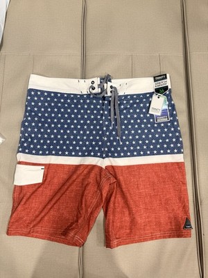 Trinity Men's American Flag Board Shorts