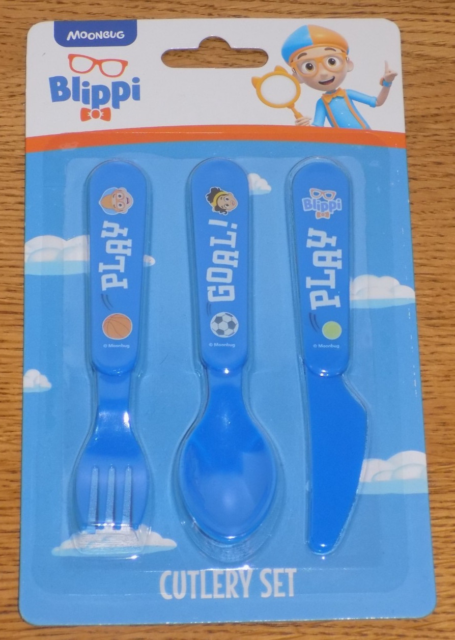 Blippi Cutlery Set - BRAND NEW